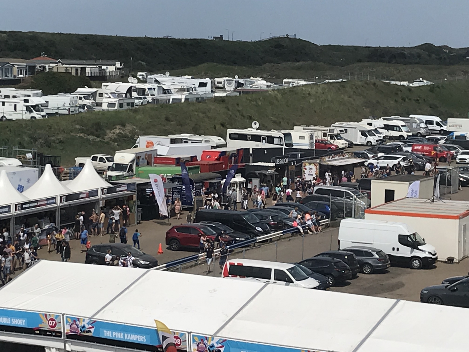 Scheuren op Circuit Park Zandvoort