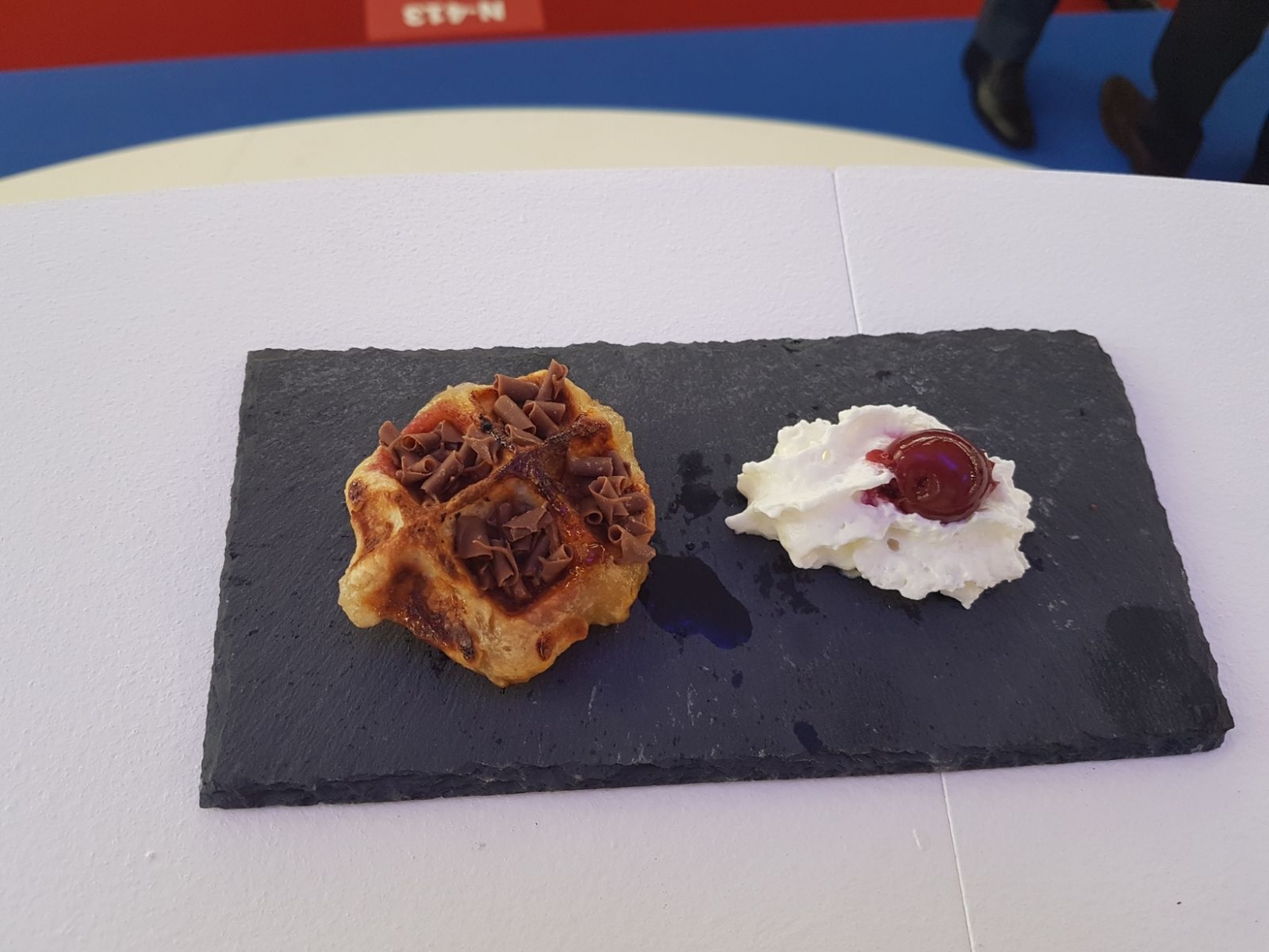 Een wafel met een verhaal