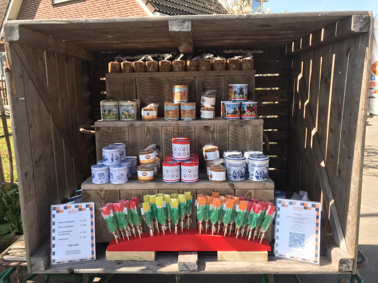 Stroopwafels te koop!