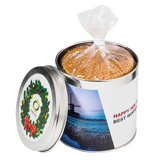Gepersonaliseerd stroopwafelblik